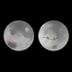 A map of hydrated mineral deposits on Mars. Green represents hydrated sulphates; red is hydrous clays; orange is carbonate salts; and blue is hydrated silica and aluminosilicate clays.